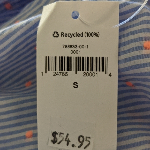 NWT Gap Boyfriend Button Down | Blue | Small - Picture 5 of 5
